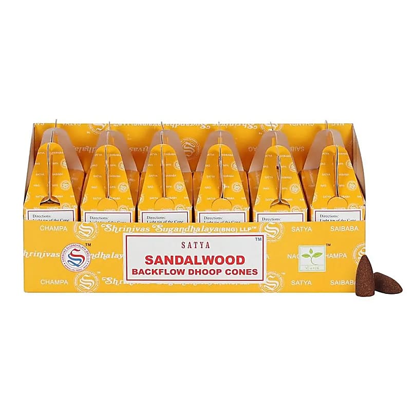 Backflow wierook Satya - Sandalwood