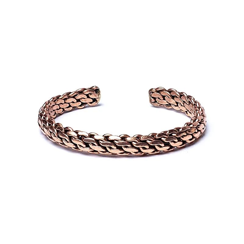 - schakelarmband bronskleurig