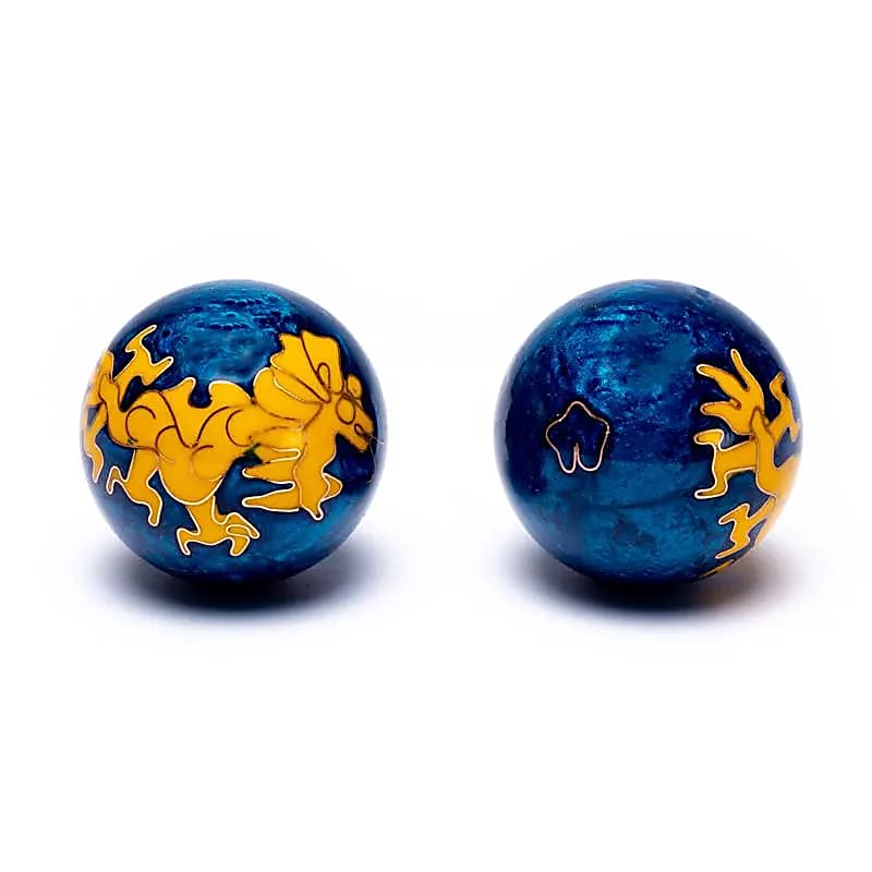 Meridiaankogels Gele draak -- 4 cm