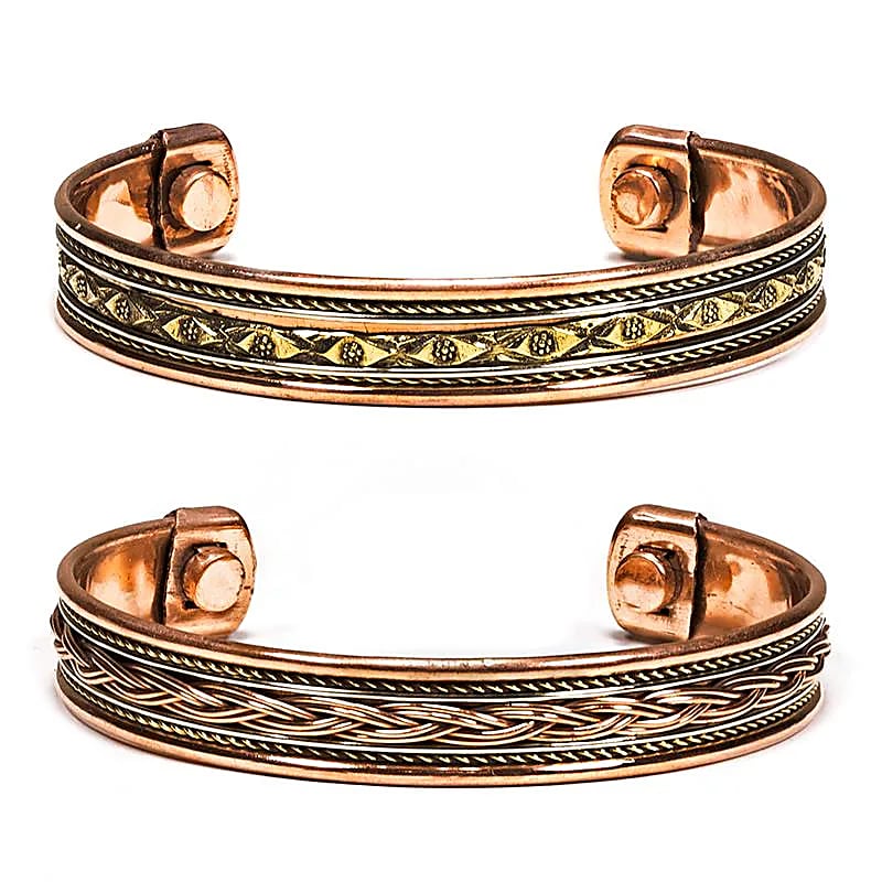 Koperen healing armband