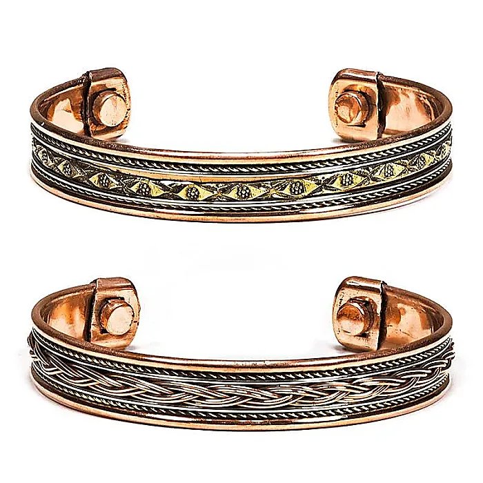 Koperen healing armband
