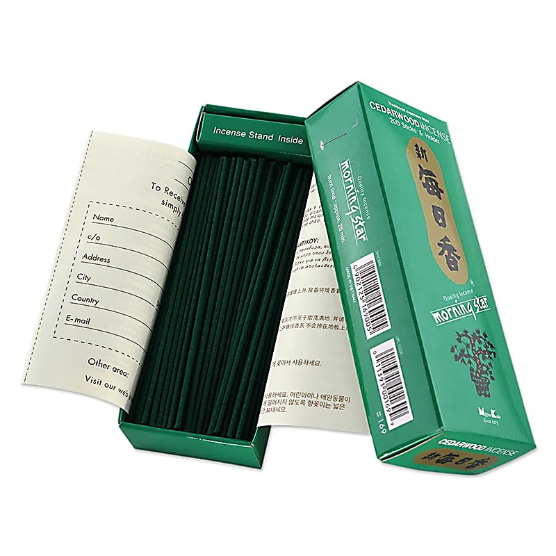 Morning Star 200 stokjes Cedarwood
