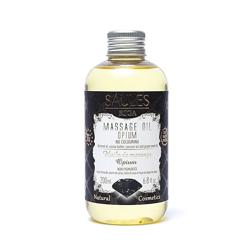 Natuurlijke massageolie opium