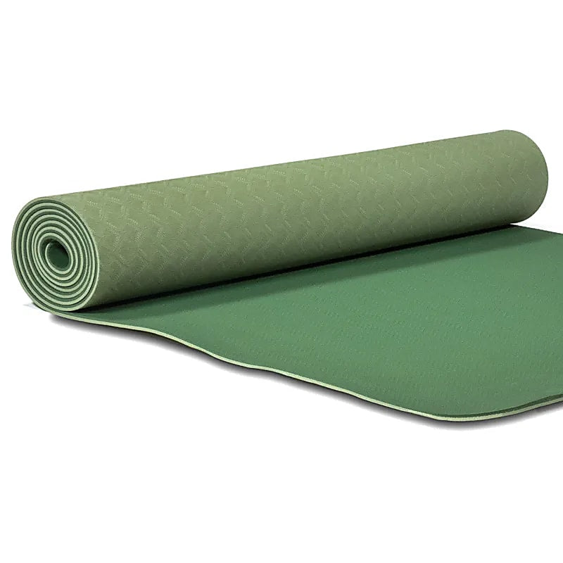 Yogi & Yogini TPE yogamat TPE groen
