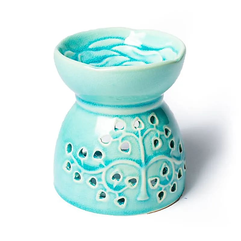 Olieverdamper levensboom turquoise