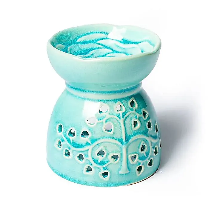 Olieverdamper levensboom turquoise