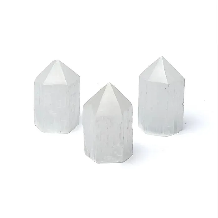 Seleniet Obelisk 6x3,5x3 cm.