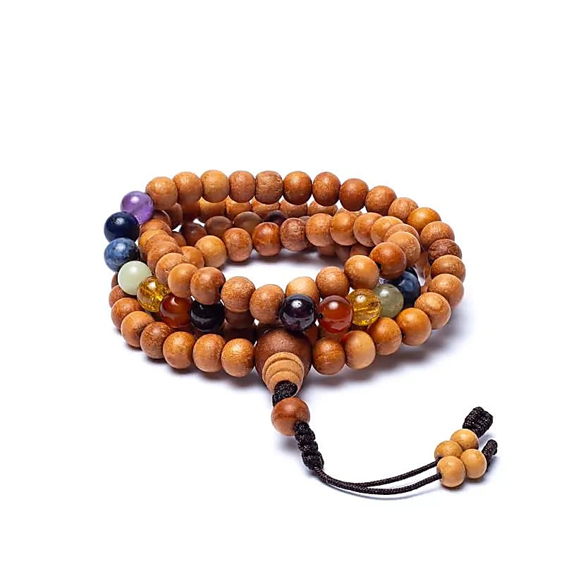 Mala chakra kadam 108 kralen