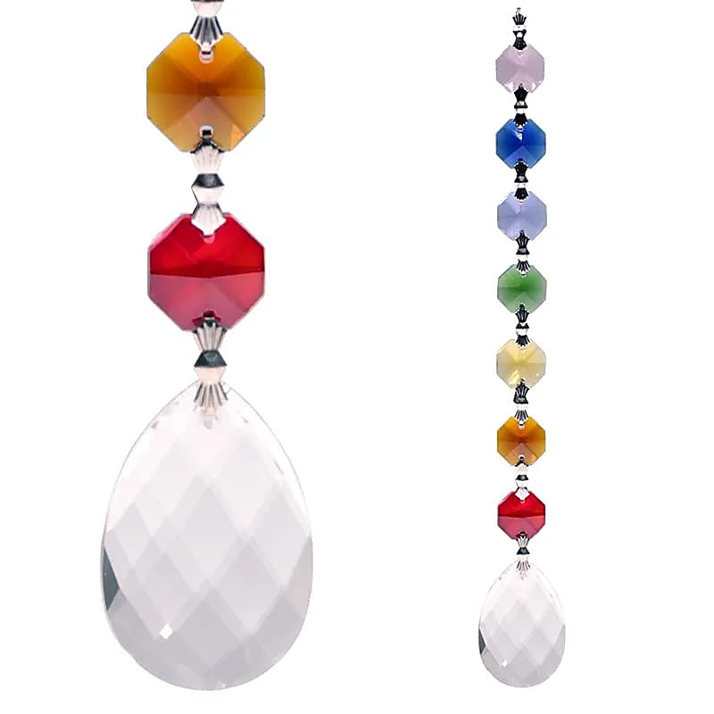 Amrita (druppel RK-E1) Feng Shui chakrakristallen -- 20 cm