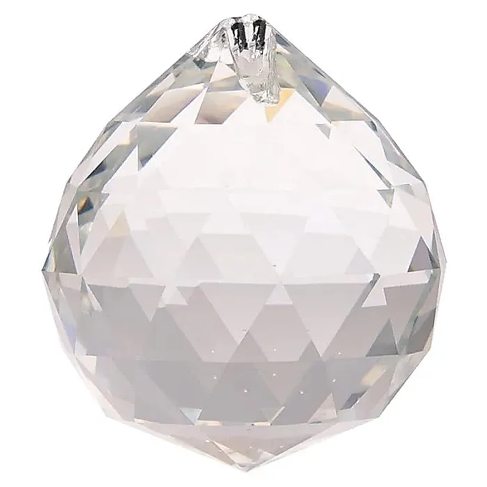 RK15 Regenboogkristal bol transp AAA kwaliteit grootst -- 5 cm