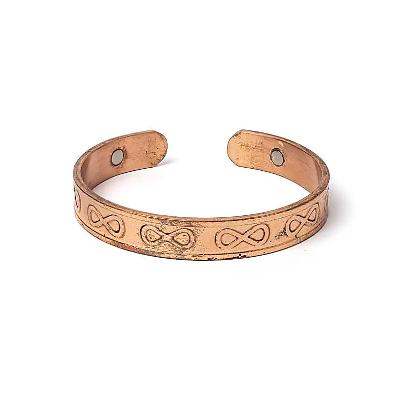 Armband koper oneindigheid magnetisch