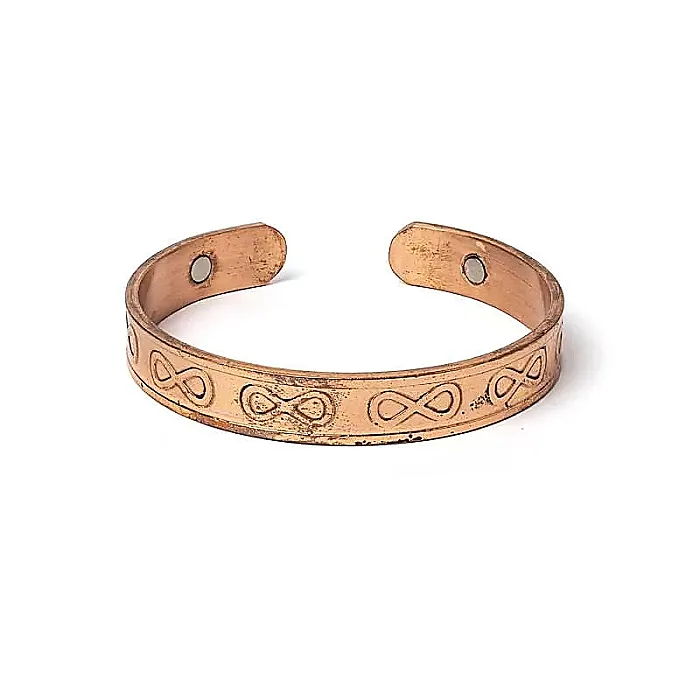 Armband koper oneindigheid magnetisch