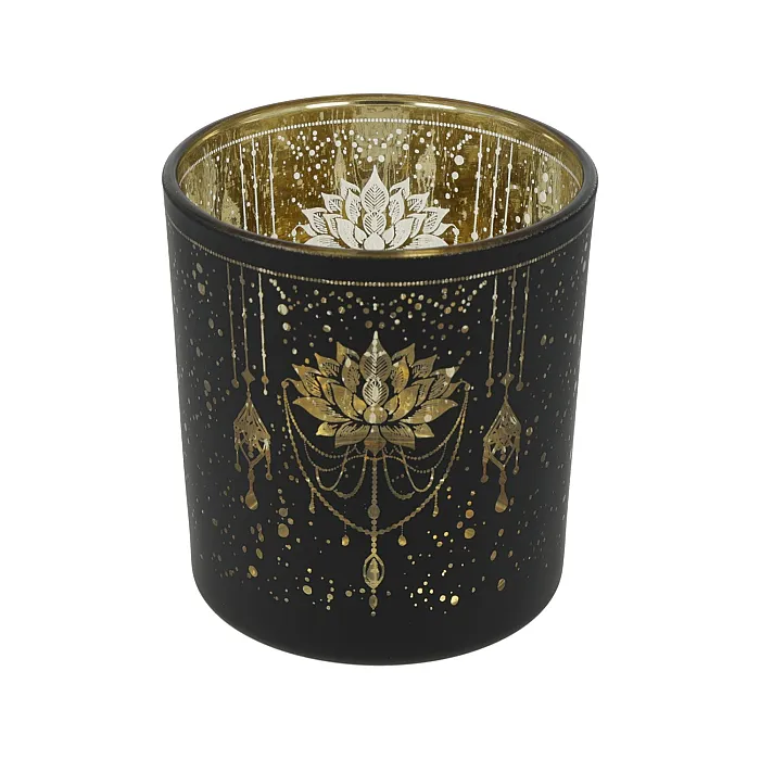 Sfeerlicht matglas/metallic Mystical Lotus
