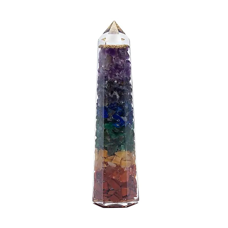 Obelisk orgoniet chakra's