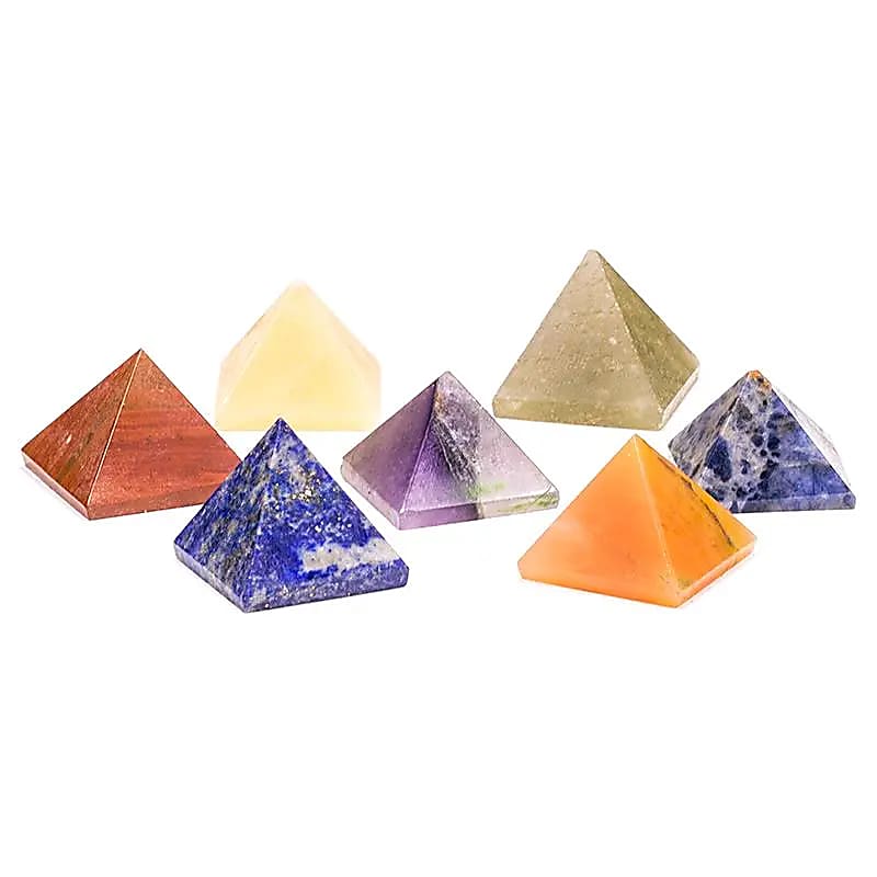 Chakra set piramide