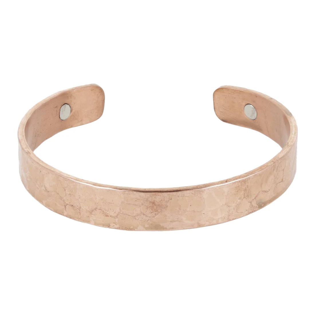 2619 Armband koper gehamerd magnetisch