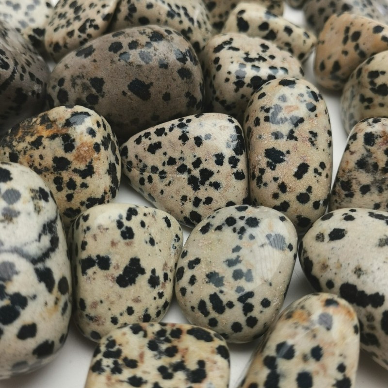 Dalmatiërjaspis - trommelsteen foto 2
