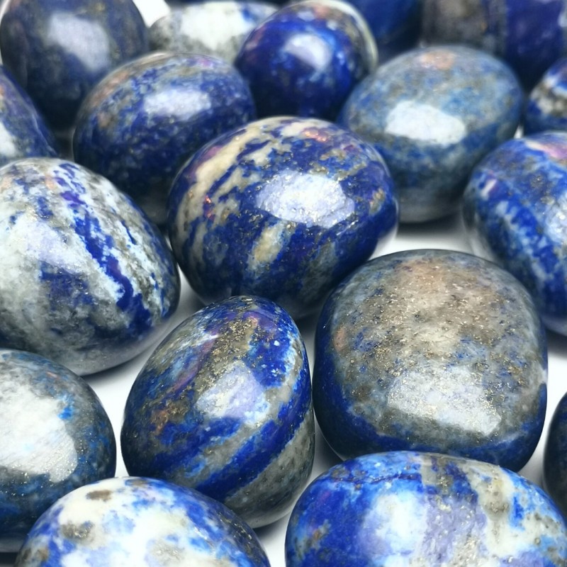 Lapis Lazuli - trommelsteen foto 2
