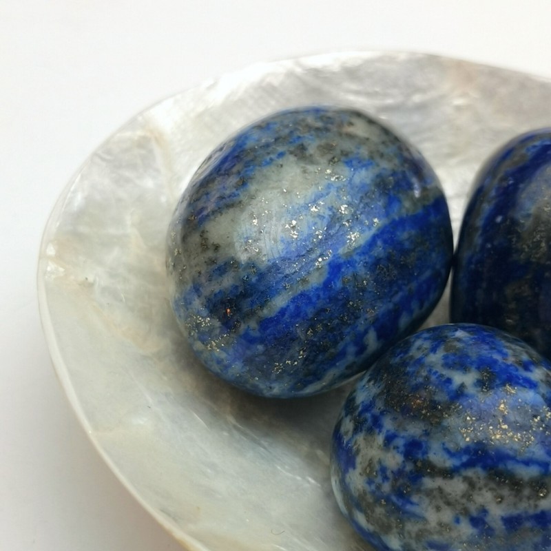 Lapis Lazuli - trommelsteen foto 3