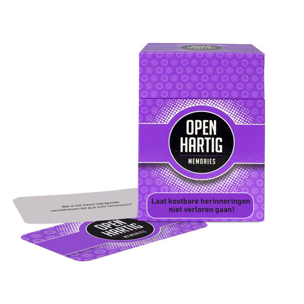 Openhartig Memories - kaartspel foto 2