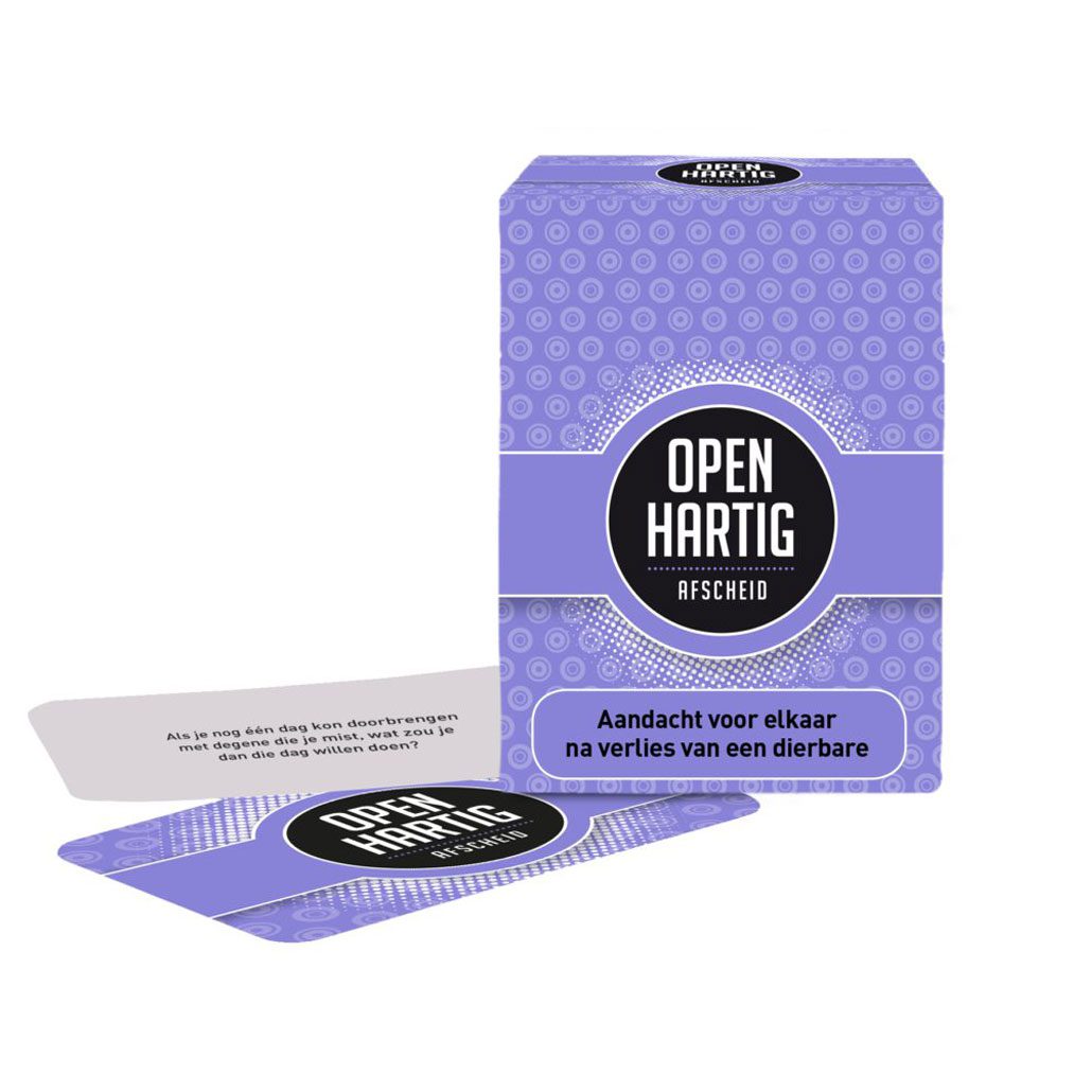 Openhartig Afscheid - kaartspel foto 2
