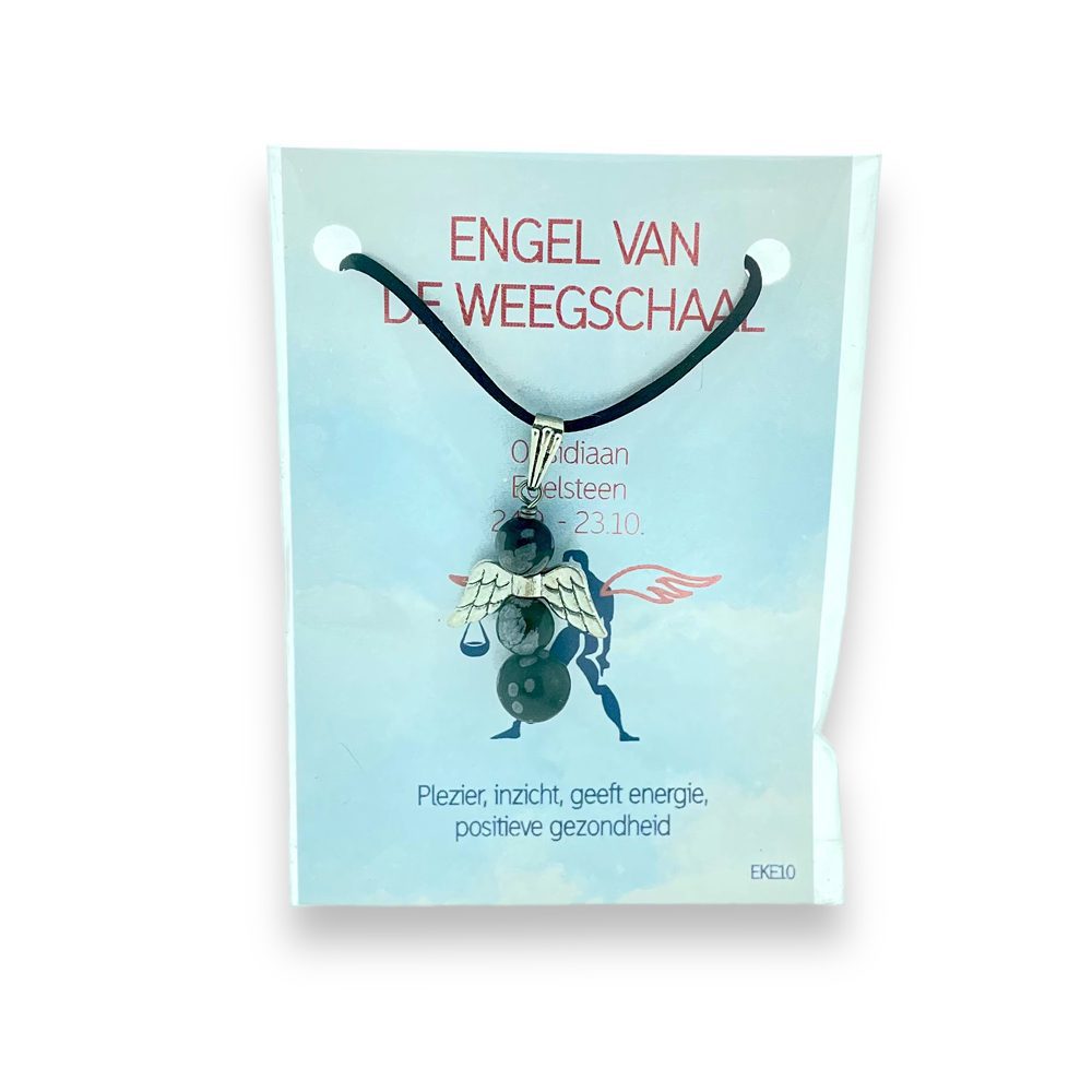 Engel voor jou hanger - Weegschaal