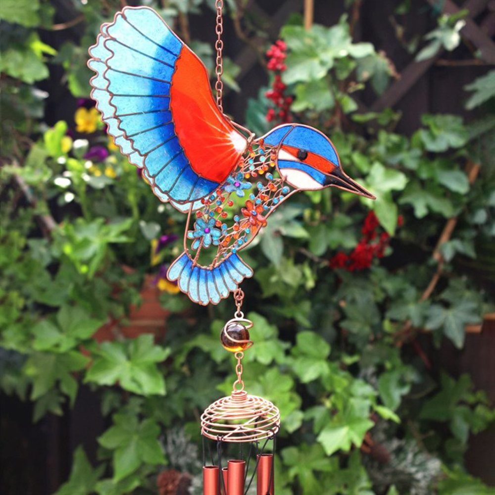 23310 - Windgong IJsvogel suncatcher foto 2