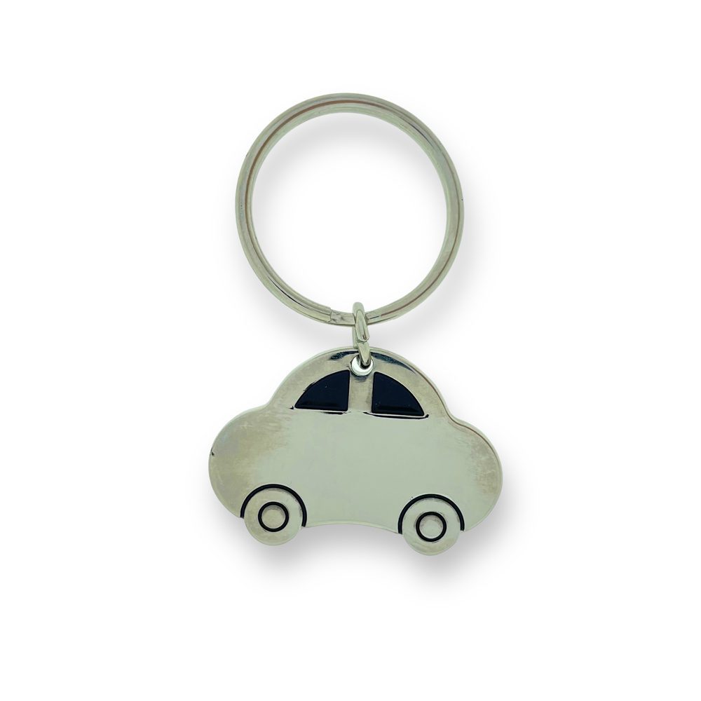 21068 Sleutelhanger auto chroom