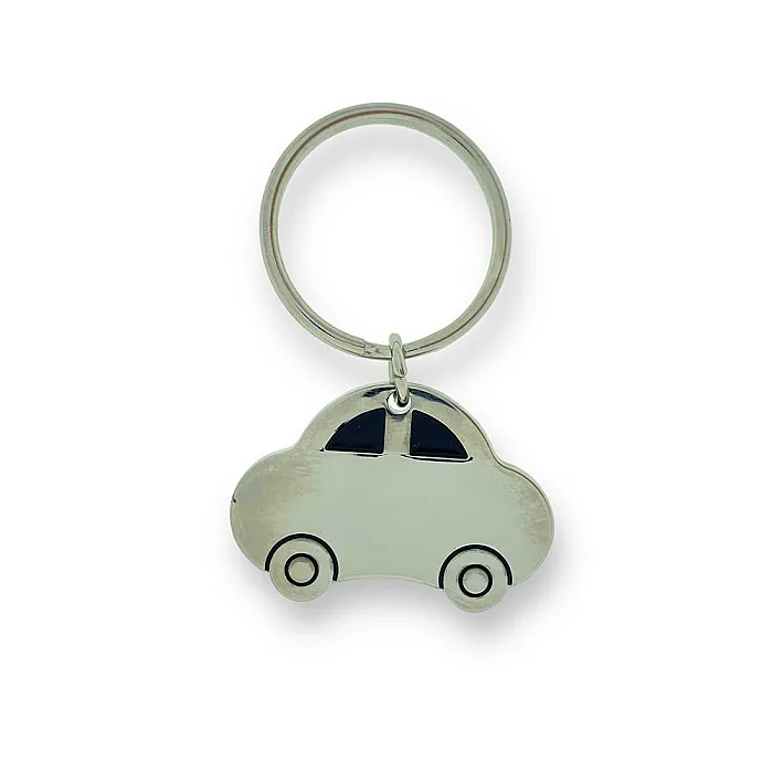 21068 Sleutelhanger auto chroom