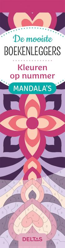 De mooiste boekenleggers om in te kleuren op nummer - mandala's