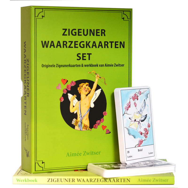 Zigeuner Lenormand waarzegkaarten SET  - Zwitser, A.