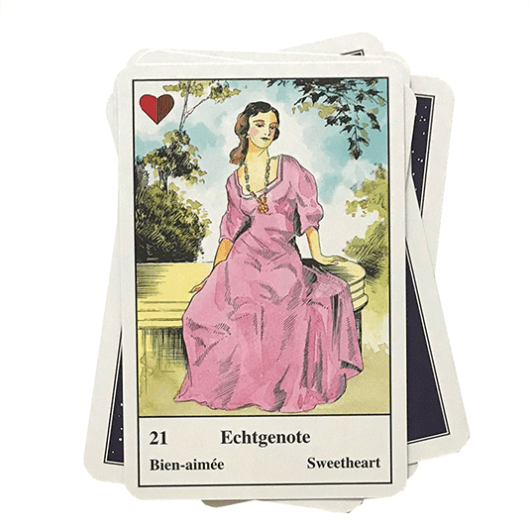 Zigeuner Lenormand waarzegkaarten SET  - Zwitser, A. foto 5