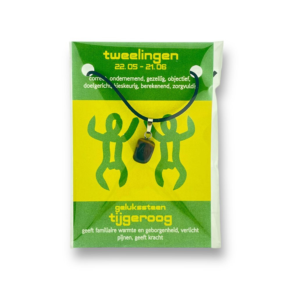 Gelukssteen - Tweelingen