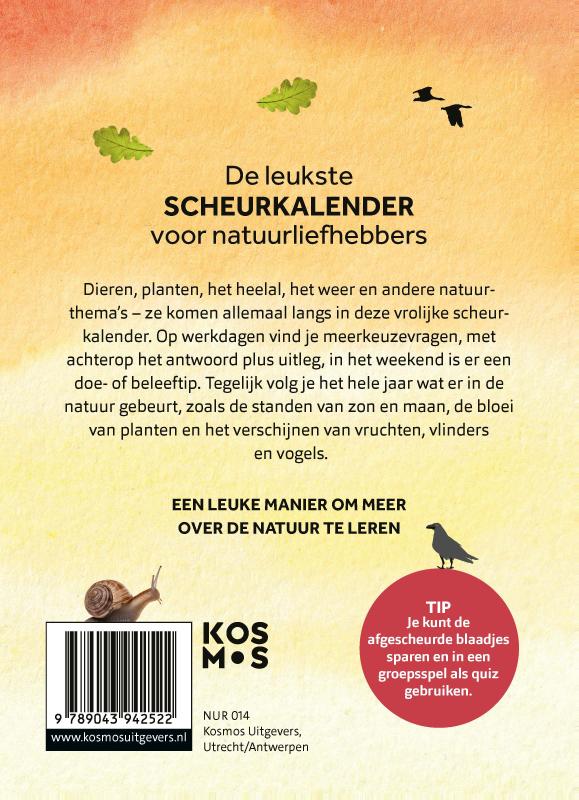 Natuurscheurkalender 2027 foto 2