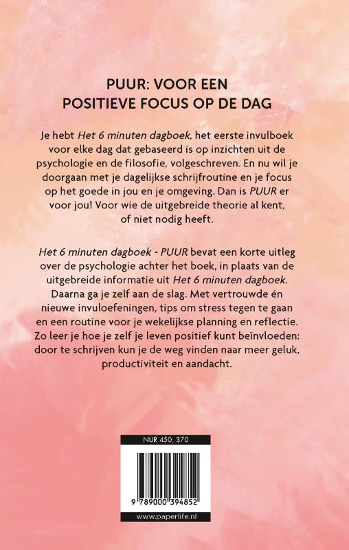 6 minuten dagboek peach editie foto 2