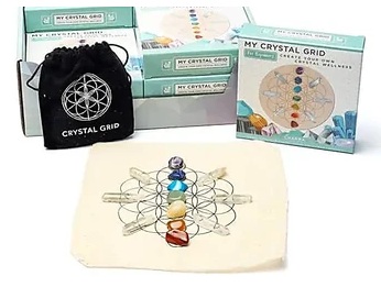 6184 My crystal grid Chakra foto 3