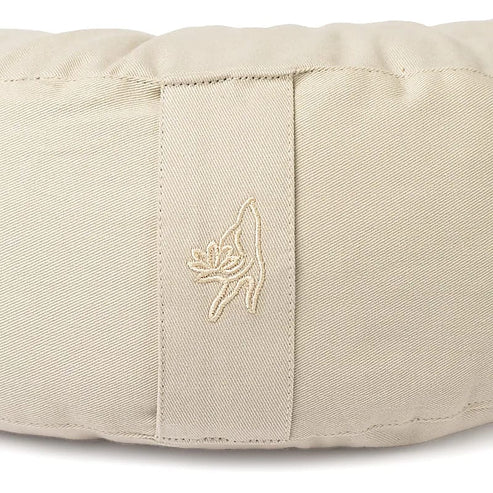 8350 Meditatiekussen halve maan Bio 12 cm Beige foto 2