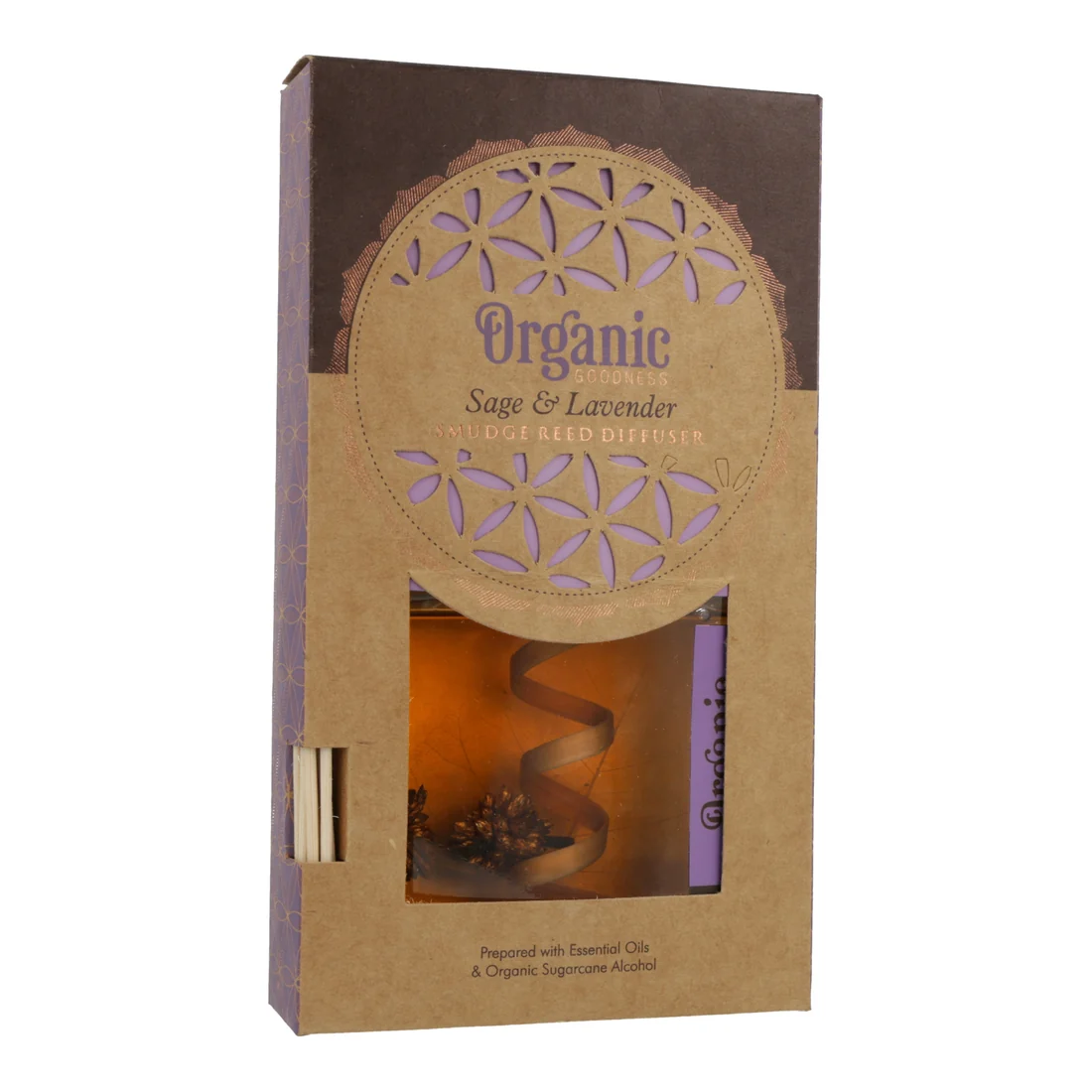 64915 Geurstokjes Organic Goodness Salie & Lavendel foto 2