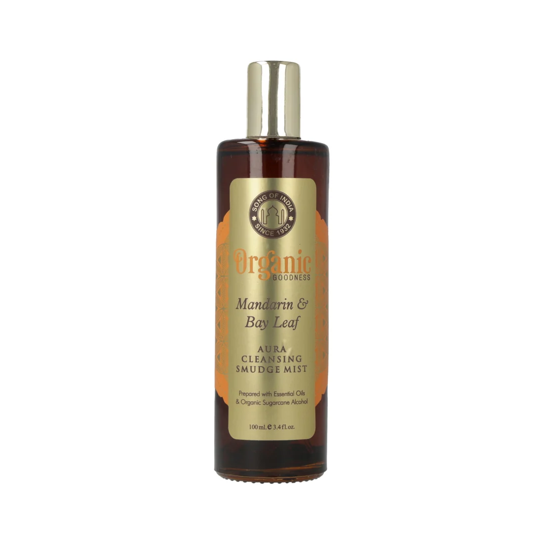 64921 Smudge room spray Organic Goodness Mandarijn & Laurierbladn foto 2