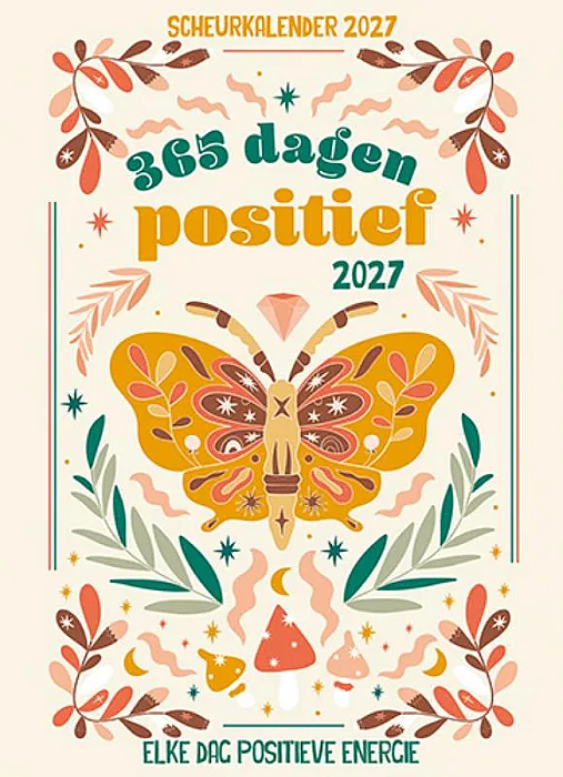 Scheurkalender 2027 365 dagen positief