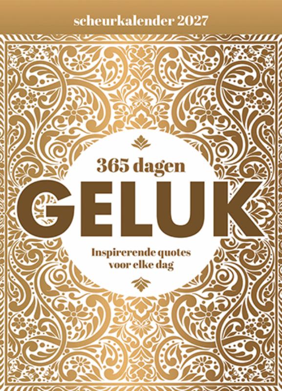 Scheurkalender 2027 365 dagen geluk