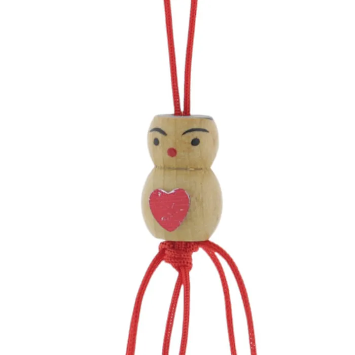 21383  Gelukspoppetje hartjes