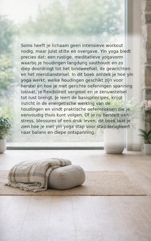 Yin yoga voor herstel - Boer de. foto 2