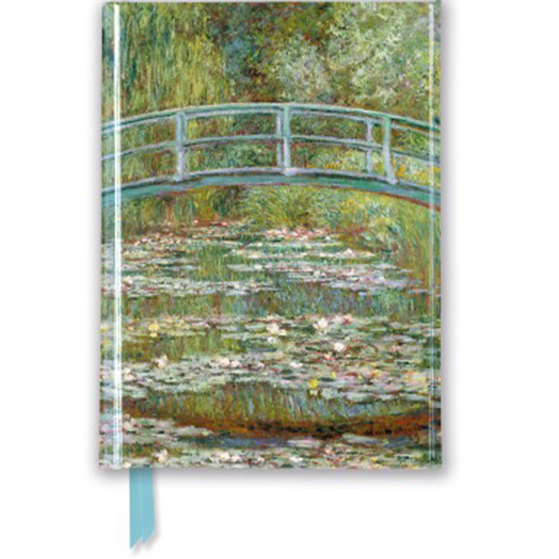 FTPB93 MONET: BRIDGE OVER A POND OF WATER LILIES 15x11