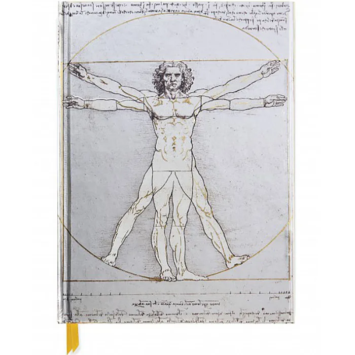 A4 Leonardo Da Vinci: Vitruvian man