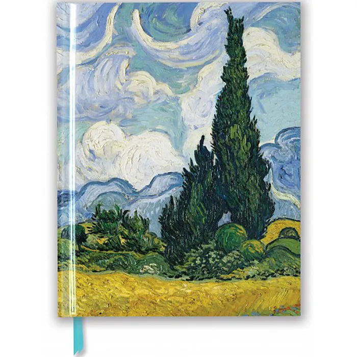 A4 Van Gogh: Wheat field with cypresses