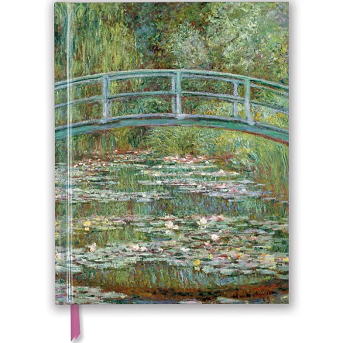 A4 Monet: Bridge over a pond for water lilies