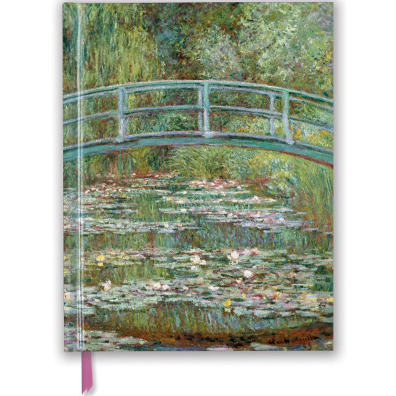 A4 Monet: Bridge over a pond for water lilies