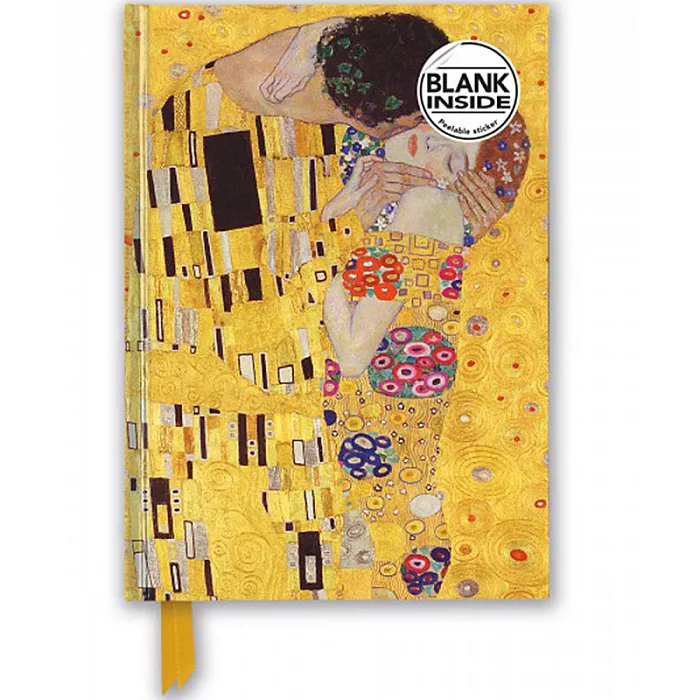 A5 Blank Hard cover Gustav Klimt - The kiss