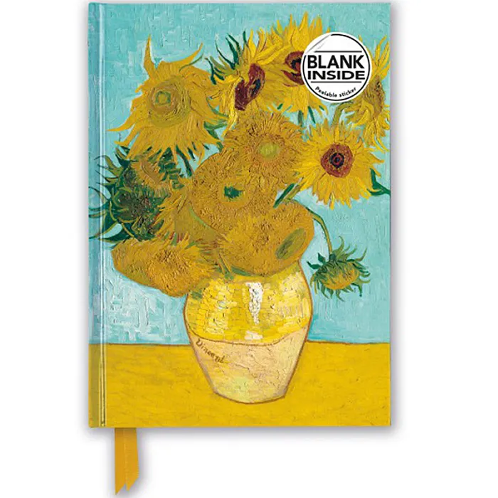 A5 Blank Hard cover Vincent Van Gogh - Sunflowers